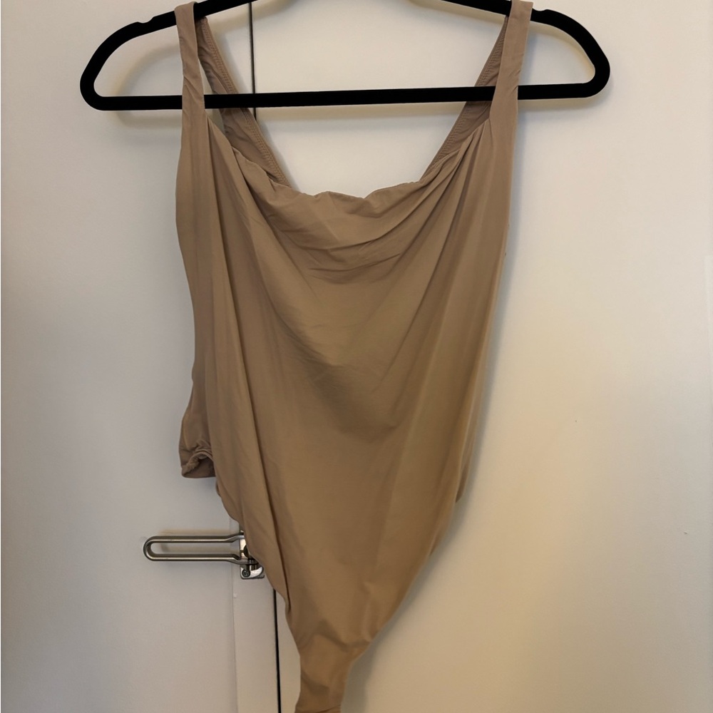 SKIMS beige bodysuit